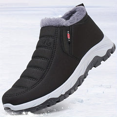 Men's Snow Boots Warm Fleece Cozy Non slip Ankle Boots
