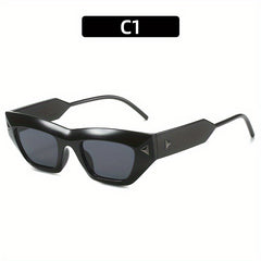 Men's Cat Eye Rivet Sunglasses