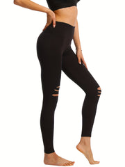 Women's Butt Lifting Ripped High Waist Yoga Pants