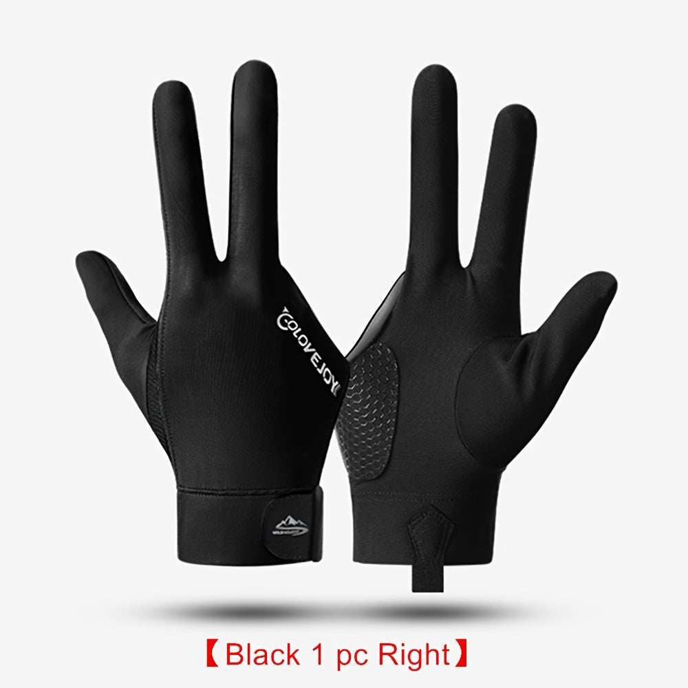 Snooker Glove Left/Right Hand High Elastic Breathable Anti-slip Silicone