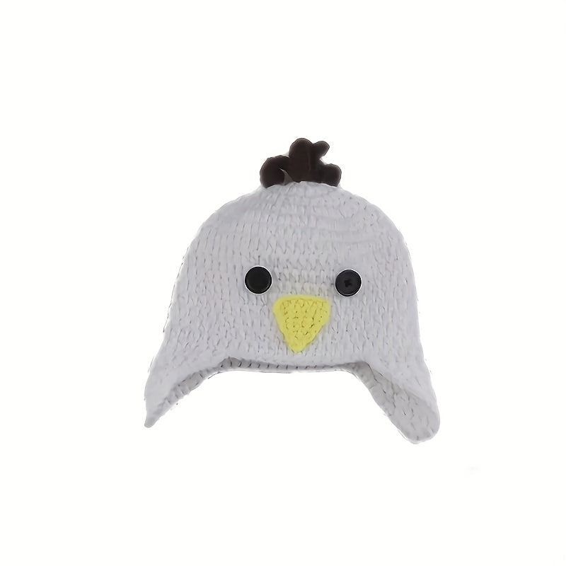 2pcs Set Chick Knitted Photography Set Baby Photo Props