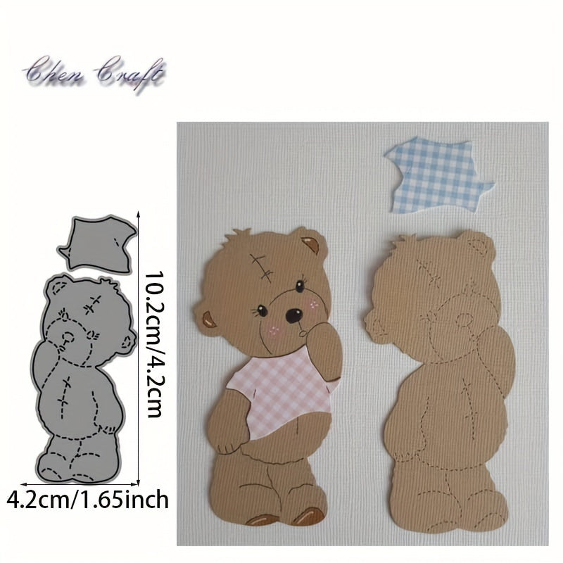 Metal Cutting Dies Rabbit Dog Bear Craft Mould Punch Stencil