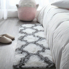 Shaggy Area Rug Soft Plush Rug Bedside Rugs Home Decor Non Slip Washable Carpet