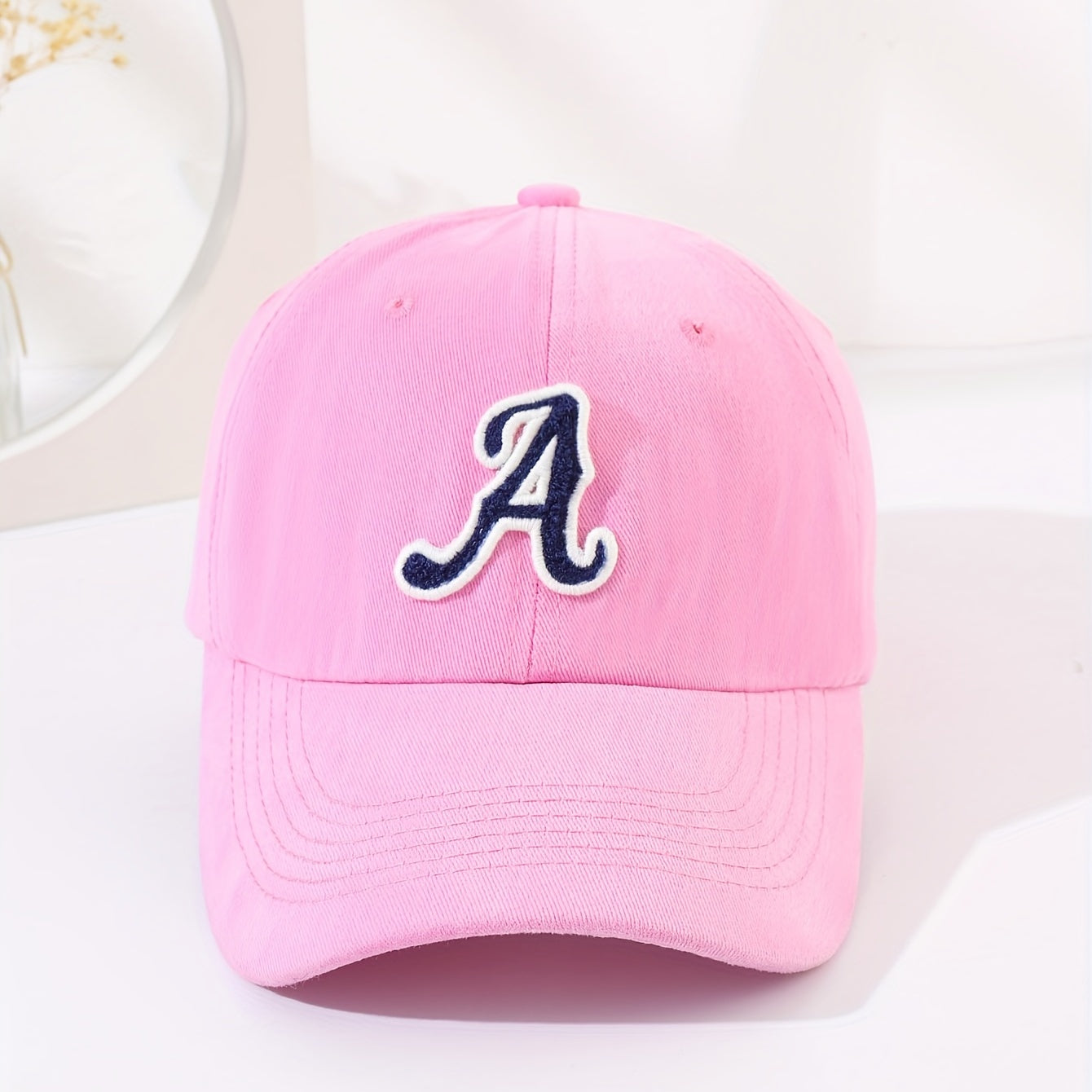 Solid Cotton Sunshade Dad Hat Adjustable Couple Sun Hats