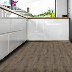 Wood Grain Waterproof Floor Stickers Self adhesive
