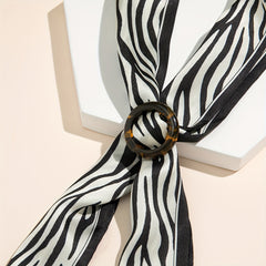 Resin Scarf Buckle Scarf Ring Clip T shirt Tie Clips Buckle Wrap Holder