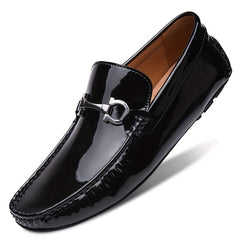 Men's Moccasin Loafer Shoes Slip On Comfy Non-slip