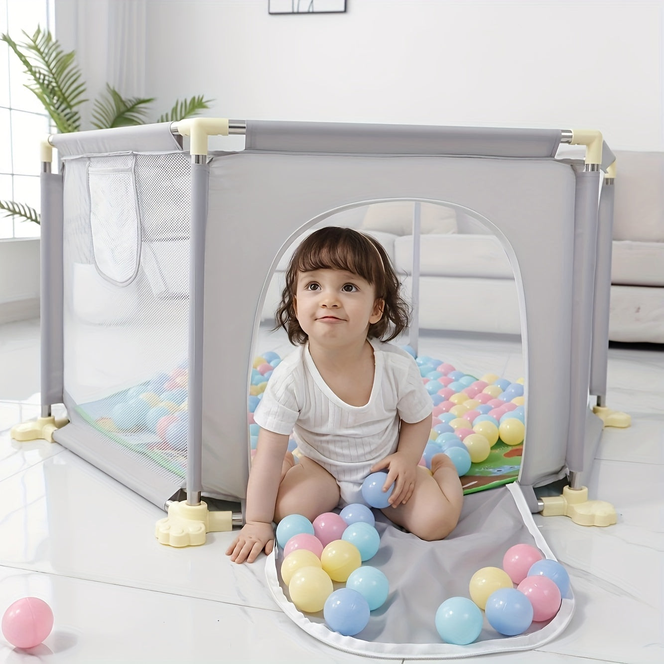 Baby Playpen Fence Baby Crawling Toddler Fence Toddler Indoor Playground Fence