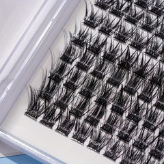 144 Mini Lash Clusters Soft Natural Look 10-14mm DIY Eyelash Extensions