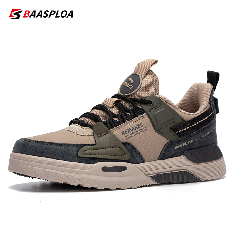Baasploa Men's Running Shoes Lightweight and Breathable Sneakers