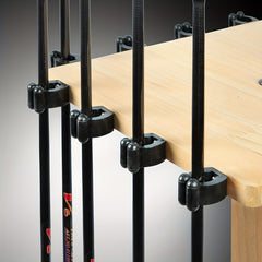 4pcs Fishing Rod Holders with Rack Clips