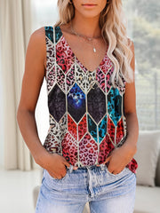 Sleeveless Loose Fit Tank Top Women's Clothing