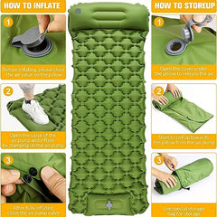 Outdoor Inflatable Mattress for Camping Hiking Travel