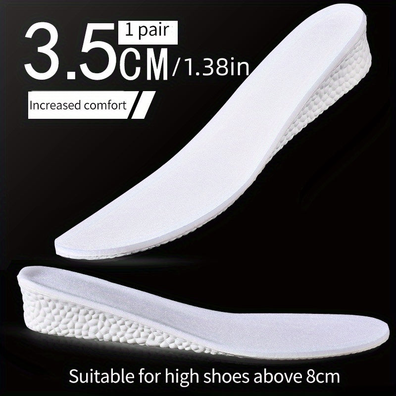 Inner Heightening Soft Non-slip Insole Three Heights Air Cushion