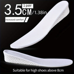 Inner Heightening Soft Non-slip Insole Three Heights Air Cushion