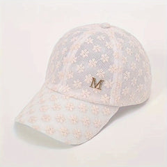 Summer Thin Lace Peaked Cap for Men Women