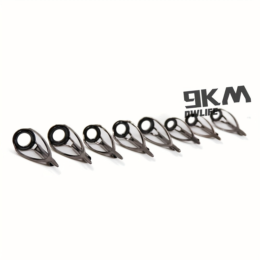40pcs Rod Tips Repair Kit Stainless Steel Fishing Tackle Freshwater