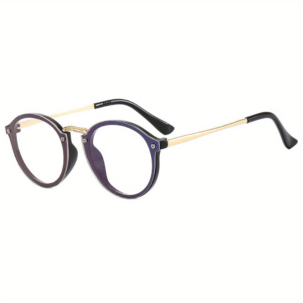 Men's Large Frame Metal Sunglasses UV Protection