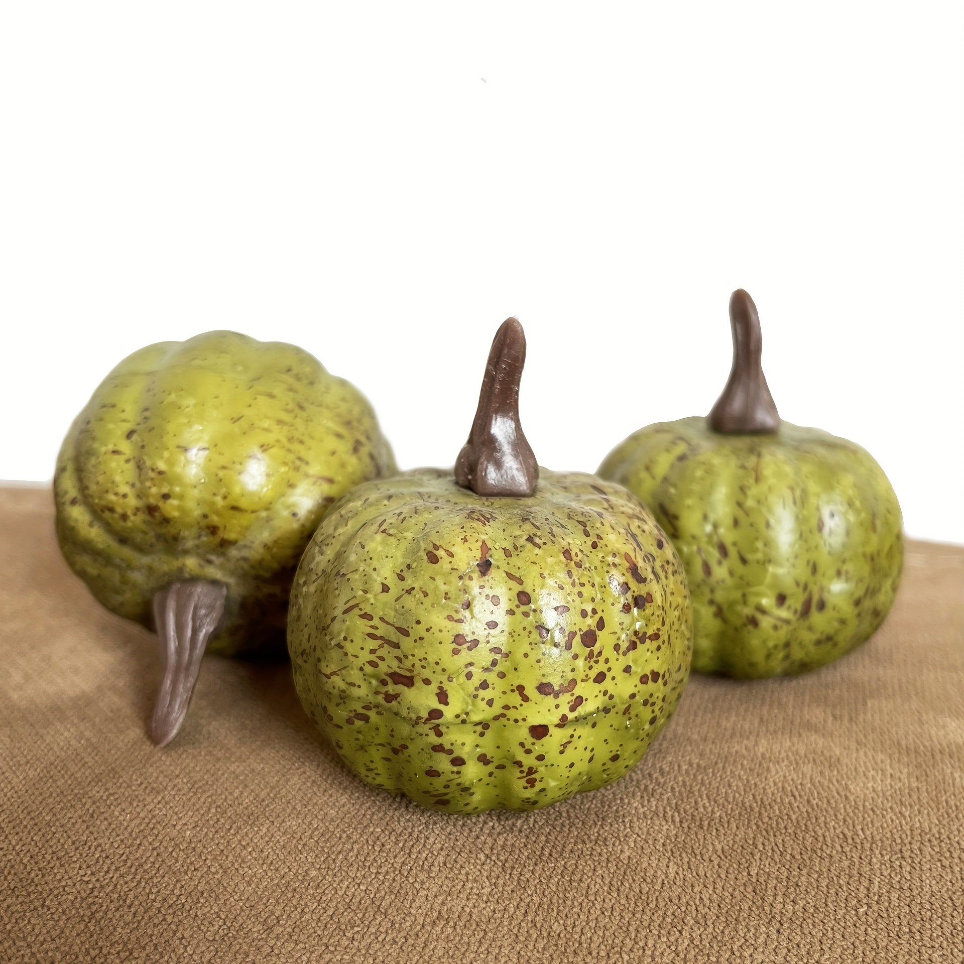 10pcs Halloween Simulation Pumpkin Decoration Family Small Pumpkin Decoration