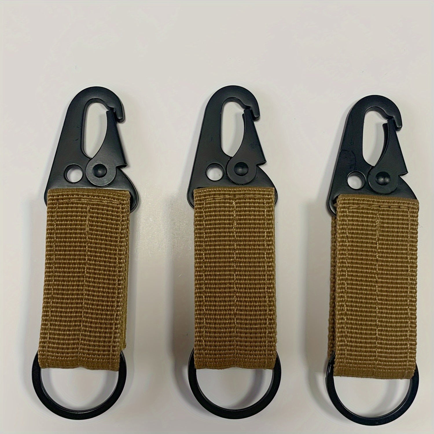 Nylon Webbing Hanging Buckle Eagle Mouth Keychain