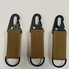 Nylon Webbing Hanging Buckle Eagle Mouth Keychain