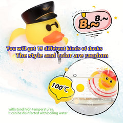 15pcs Assorted Rubber Ducks for Baby Bath Toys Party Favors