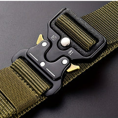 Men's Heavy Duty Nylon Belt with Quick Release Buckle