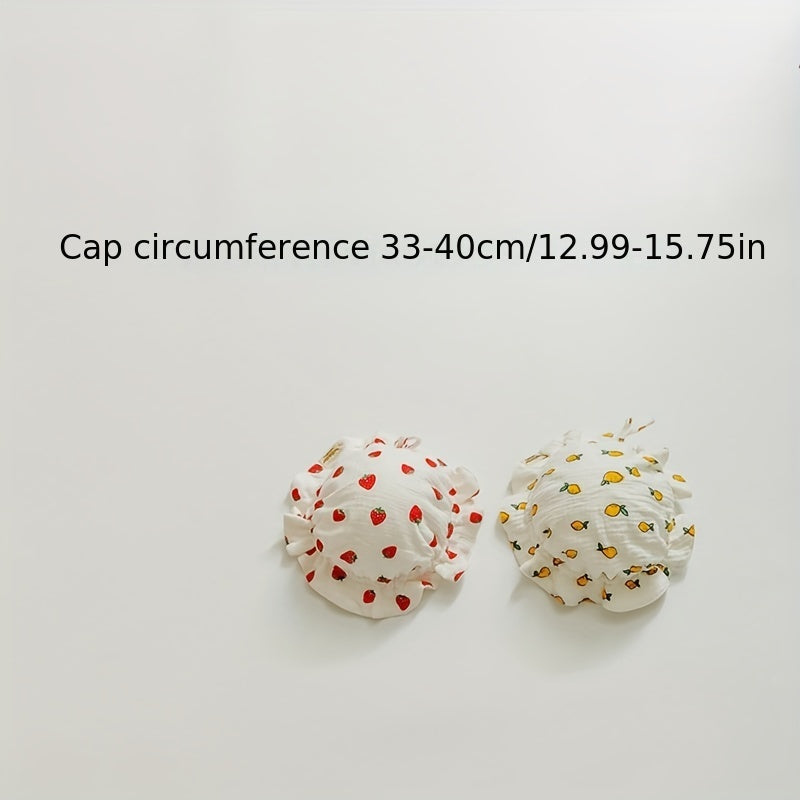 Cartoon Fisherman Sun Hat for Toddlers