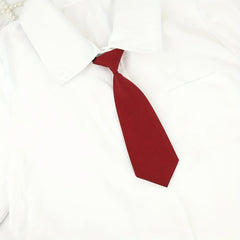 Adjustable Leather Band Small Tie for Men