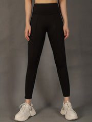 High Waist Skinny Long Pants Sports Fitness Yoga Running Trousers