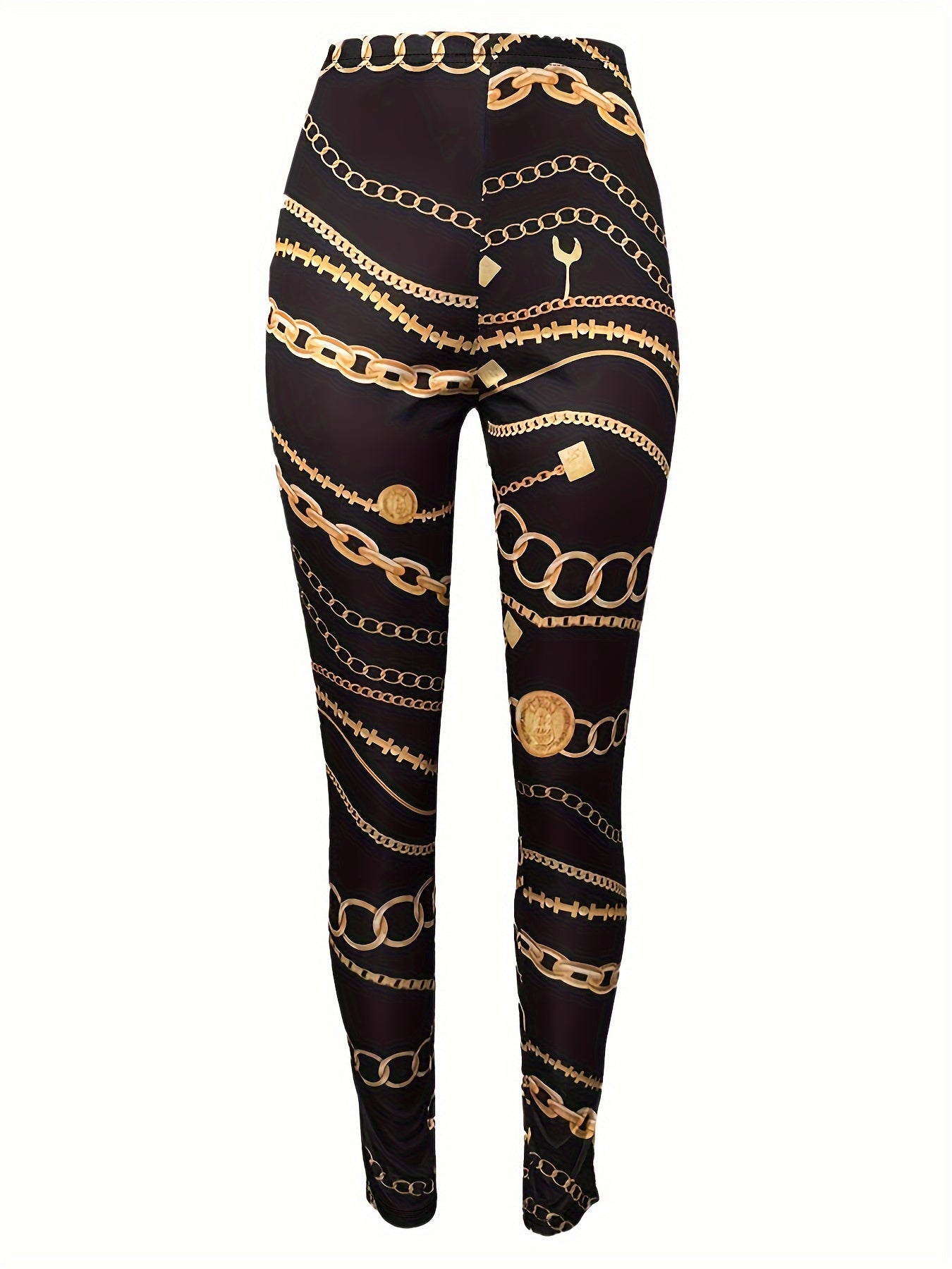 Women's Plus Graphic Print Cardigan & Skinny Pants Set