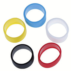 4pcs Tennis Racket Rubber Ring Grips - Stretchable Rubber Ring