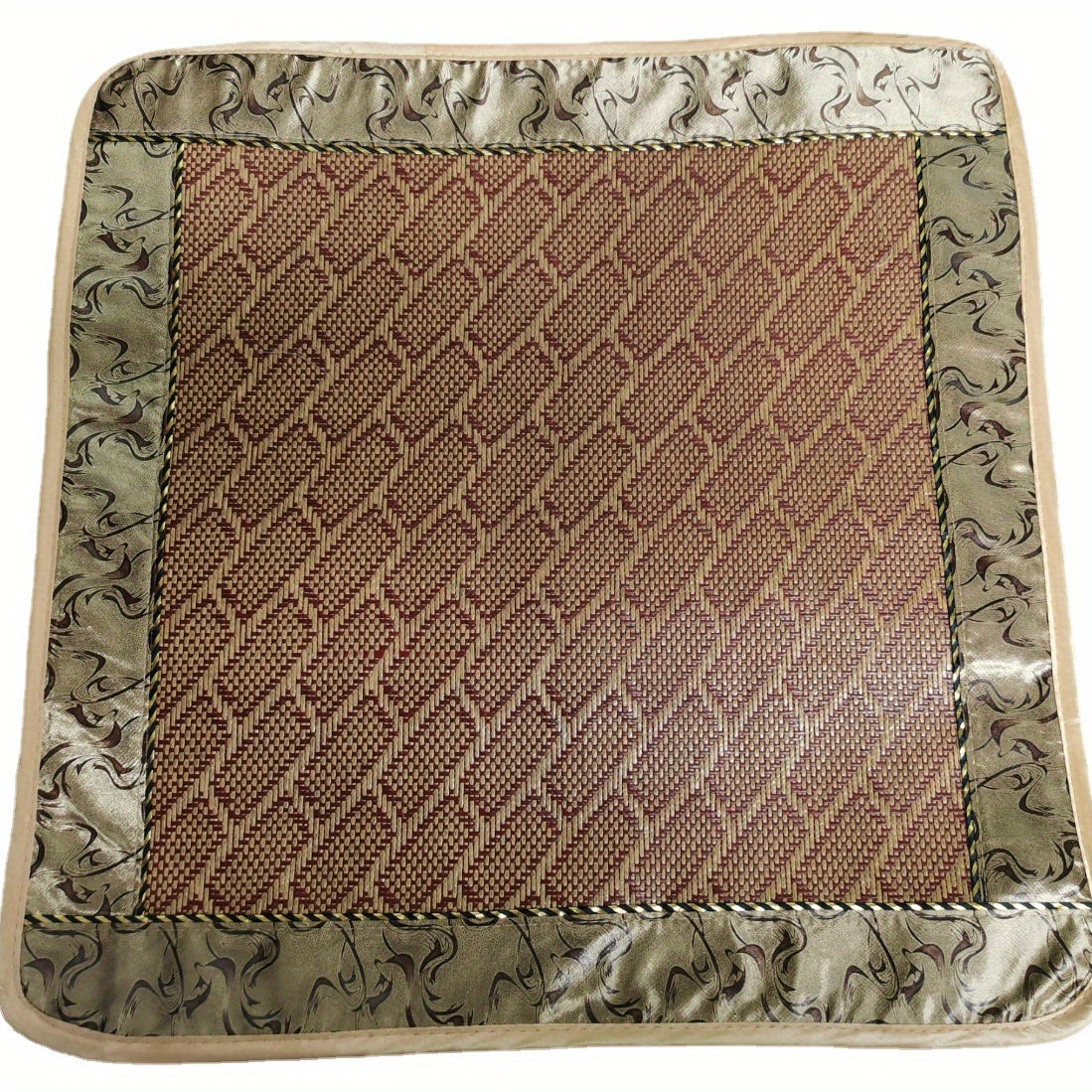 Summer Breathable Seat Cushion Sofa Cushion with Elastic Fixation