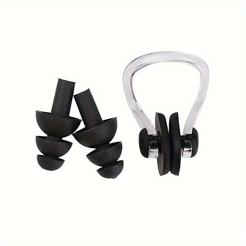 Diving Swimming Nose Clip Earplugs Set - Waterproof Ear Protection