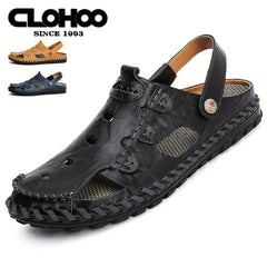 Men's Durable Hiking Sandals Comfy Beach Water Shoes