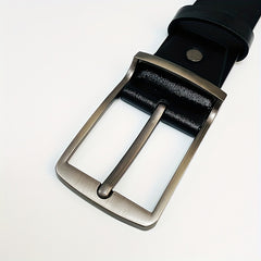 Men's Alloy Pin Buckle PU Leather Belt