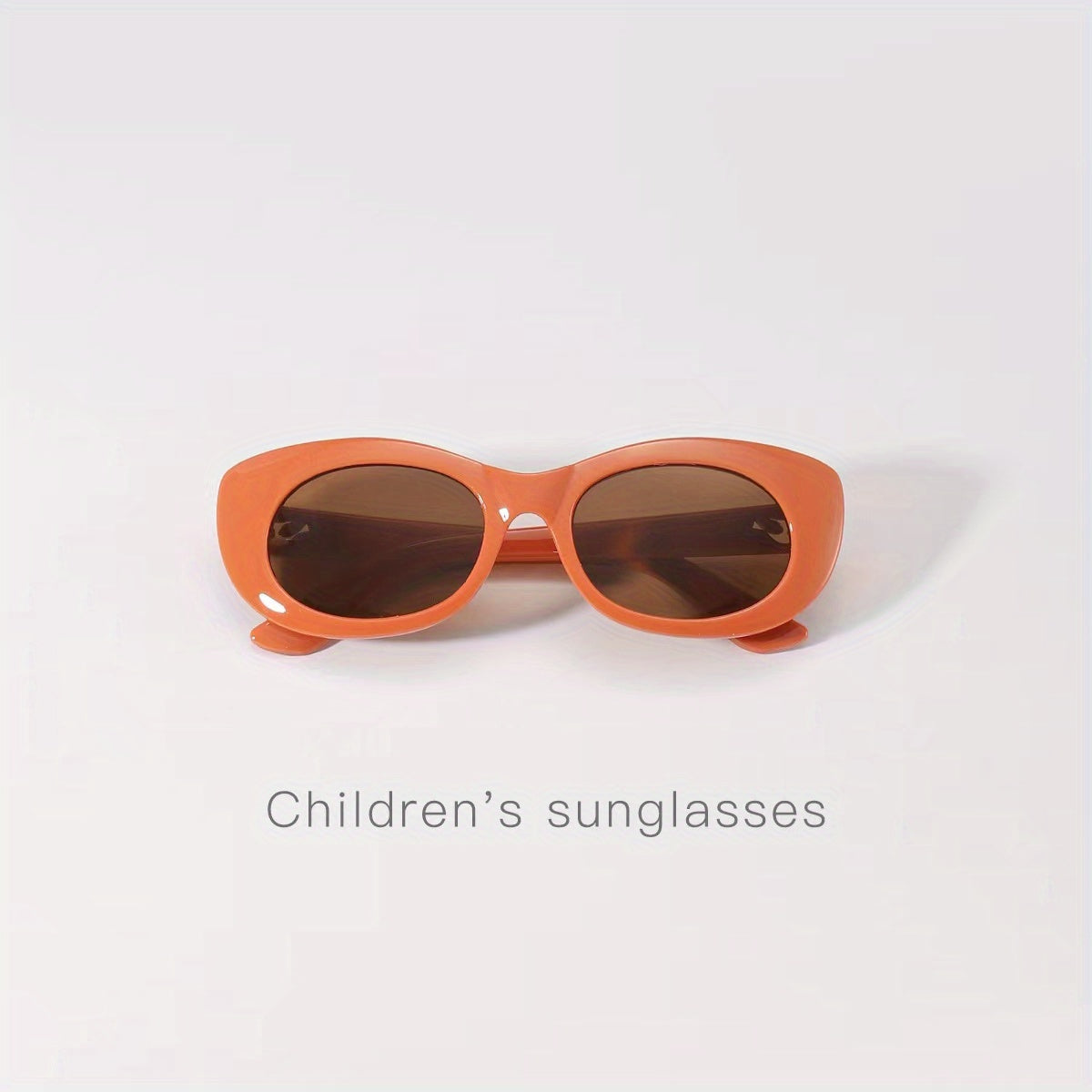 Kids Retro Oval Sunglasses UV Protection