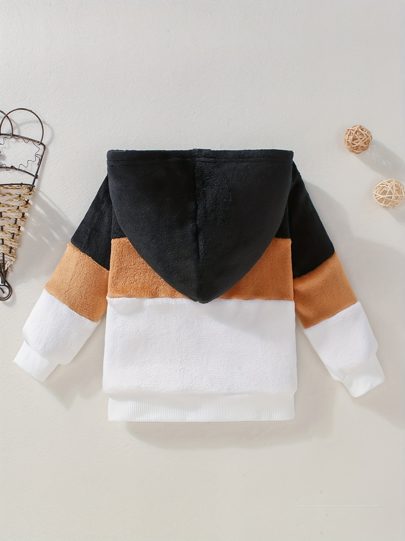 Baby's Block Hoodie Sports Sweatshirt Toddler's Top