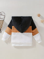 Baby's Block Hoodie Sports Sweatshirt Toddler's Top