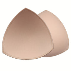 Triangle Cups Bra Insert Pads Soft & Comfy Chest Enhancer Pads Women's Lingerie