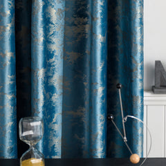 Bronzing Velvet Blackout Curtain for Home Decor