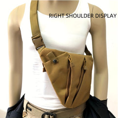 Outdoor Chest Bag for Cycling Mountaineering Lightweight Anti-theft Bag