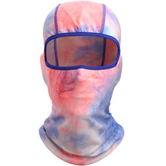 Tie dye Balaclava Milk Fleece Warm Ski Mask