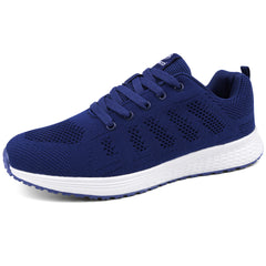 Mesh Woven Running Shoes Breathable Gym Casual Sneakers Women's Footwear