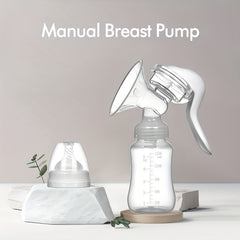 Manual Massage Breast Pump for Clean Milk Bottle