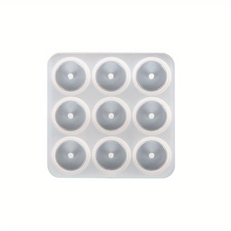 Silicone Pendant Molds for Jewelry Keychain Epoxy Resin Necklace Stone Molds