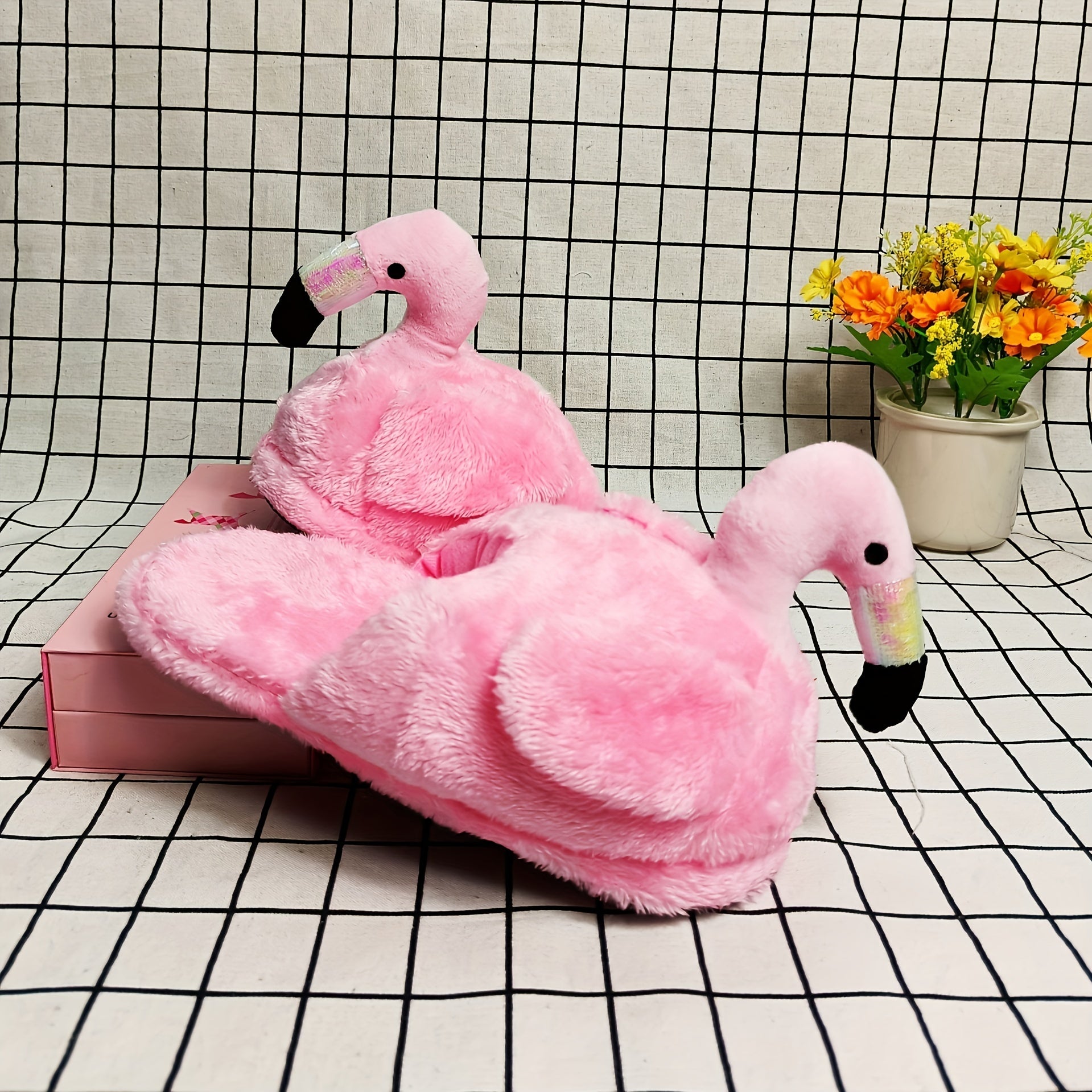 Women's Unicorn Slippers Plush Slip On Shoes Cozy Home Footwear