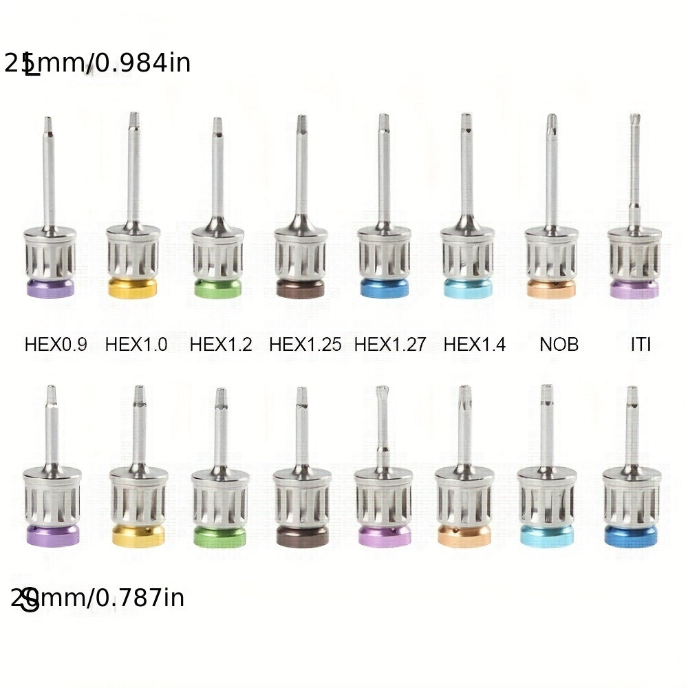 Universal Implant Torque Screwdrivers Wrench Kit 10-70NCM