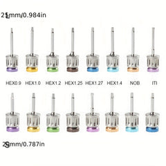 Universal Implant Torque Screwdrivers Wrench Kit 10-70NCM