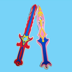 Soft Cartoon Foam Toy Sword for Role Playing Party Favors